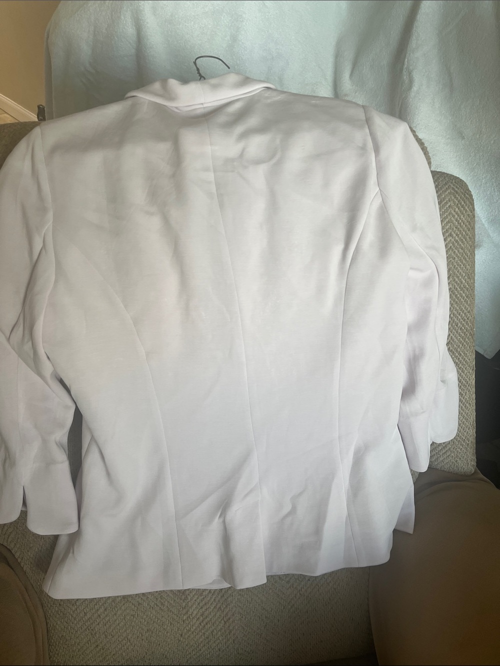 Skies Are Blue Pale Lilac Open-Front Blazer - Picture 5 of 10
